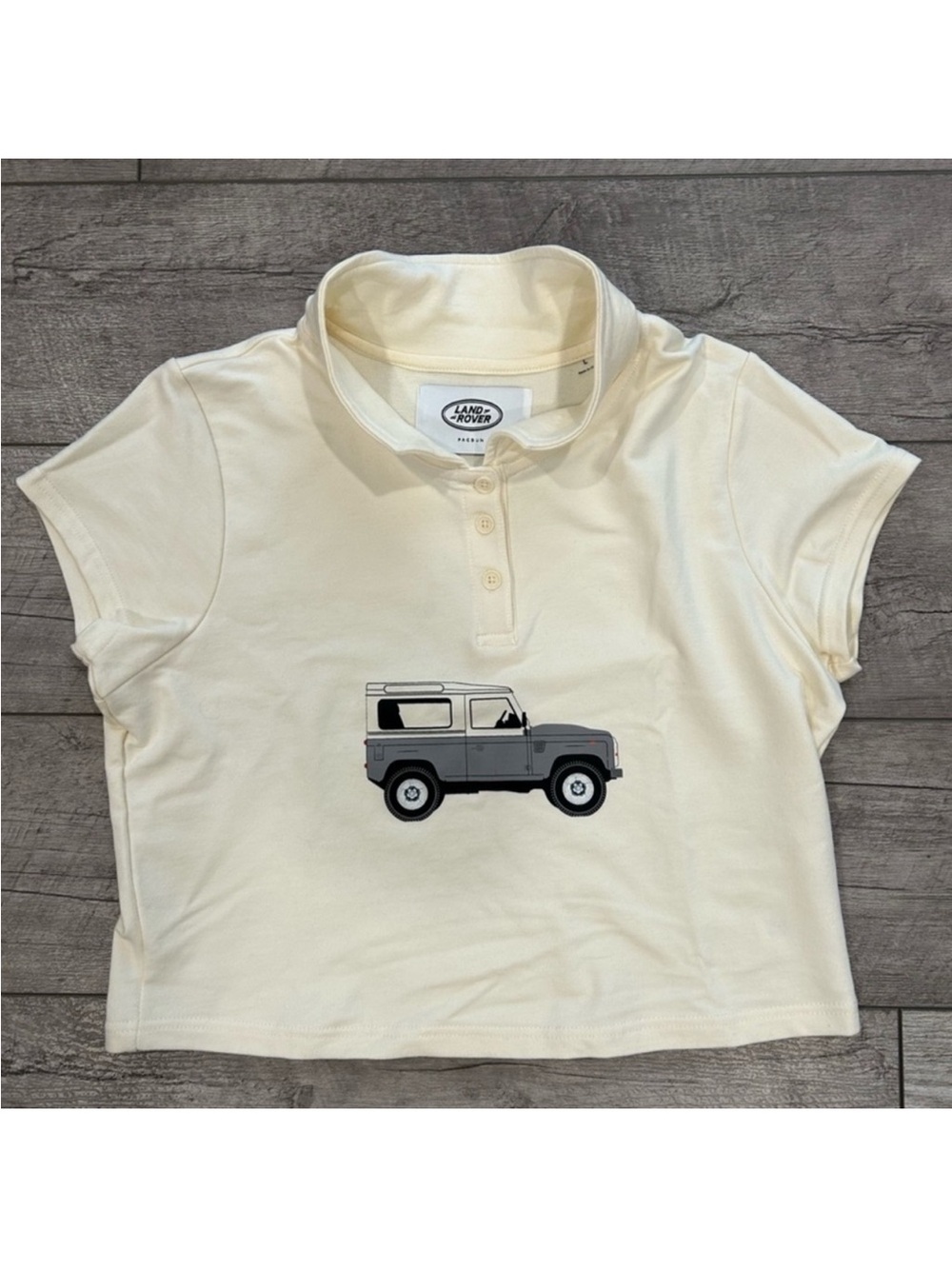 PacSun Land Rover Polo Short Sleeve Tee